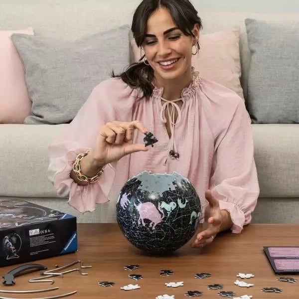 RAVENSBURGER Lichtgevende puzzelbal Sterrenglobus 190 stukjes