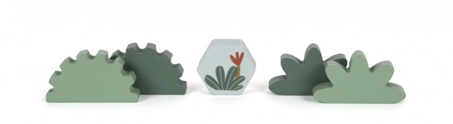 Small foot Houten Blokken Dino