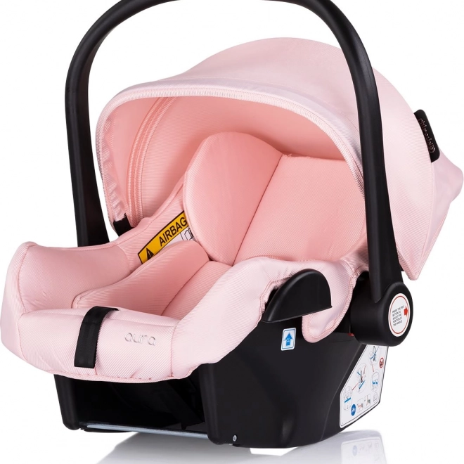 Autostoeltje voor kinderen Chipolino Aura i-Size Roze marshmallow