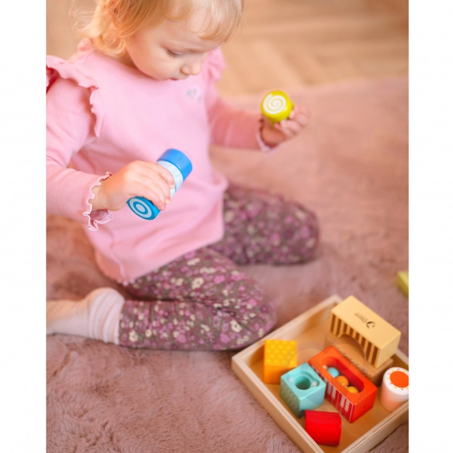 Houten sensorische blokken Classic World Montessori