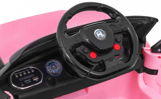 Elektrische auto Land Rapid Racer roze