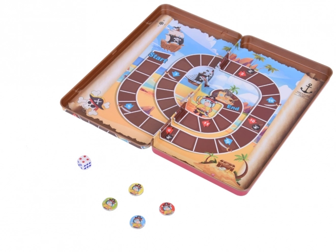 Magnetisch spel Schatzoeken Piraten