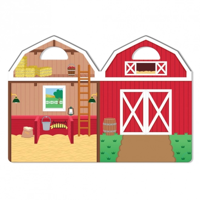 Bolvormige stickers voor herhaald gebruik - Boerderij