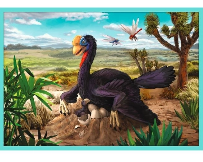 Puzzel Ontmoet de Dinosauriërs