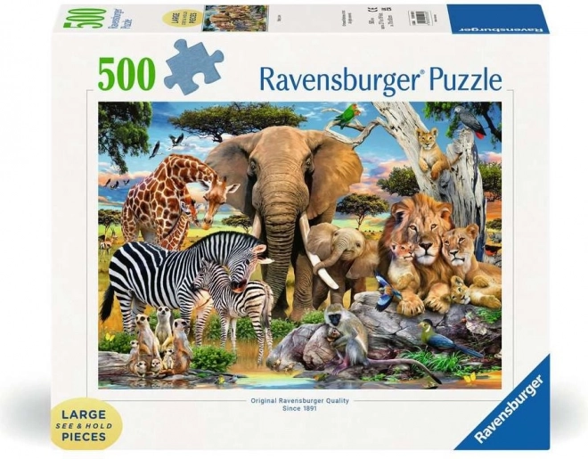 RAVENSBURGER Puzzel Moederliefde XXL 500 stukjes