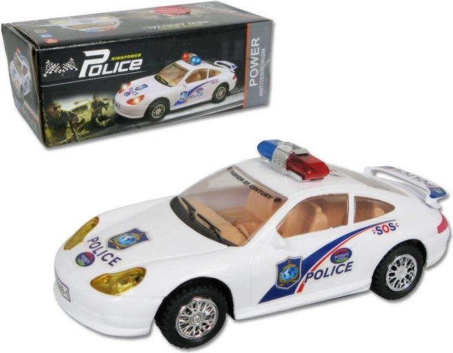 Politieauto op batterijen