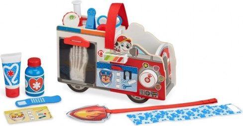 Rijke set accessoires voor de rol van redder