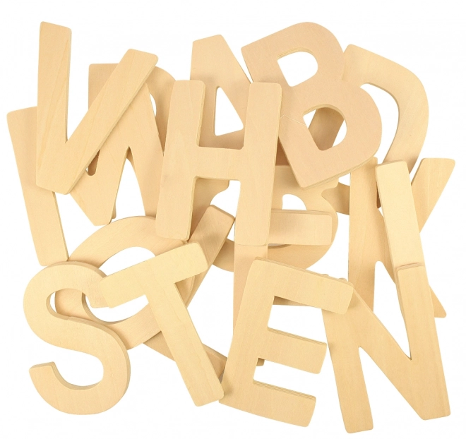Bigjigs Toys Houten Alfabet Grote Letters