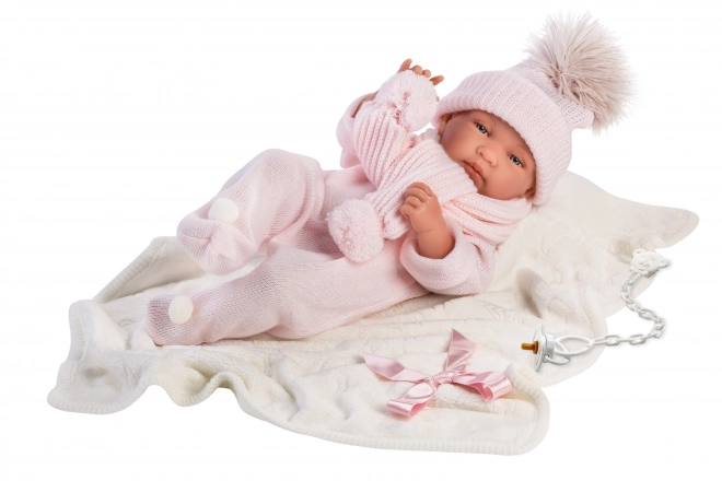 Llorens M843-16 kleding voor pop baby NEW BORN maat 43-44 cm