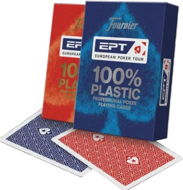 Pokerkaarten FOURNIER EPT, 100% plastic