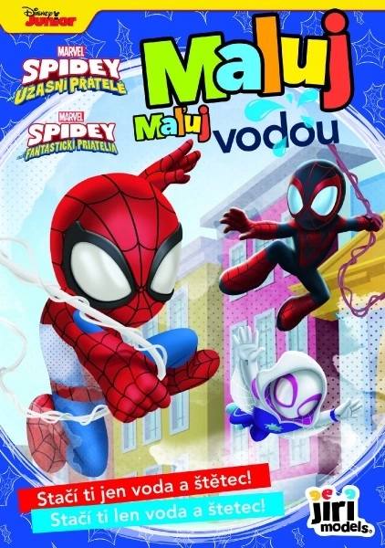 Kleurboeken Schilderen met water! Spidey