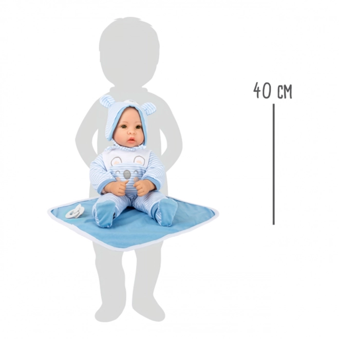 pop small foot lucas met zacht lichaam en accessoires