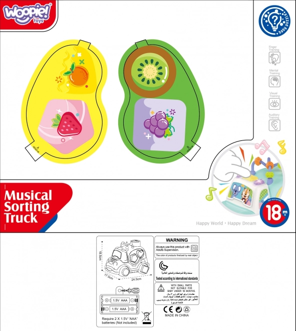 Interactieve muziekauto Woopie