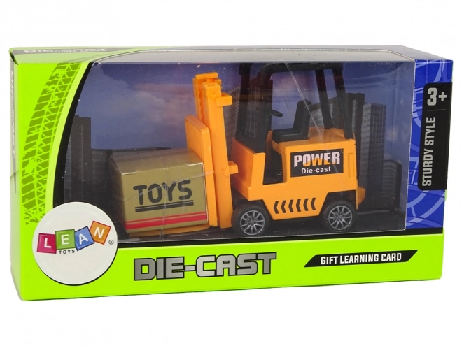 Frictie aandrijving van de heftruck Oranje