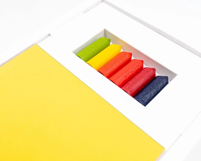 Creatieve set met bijenwas krijtjes