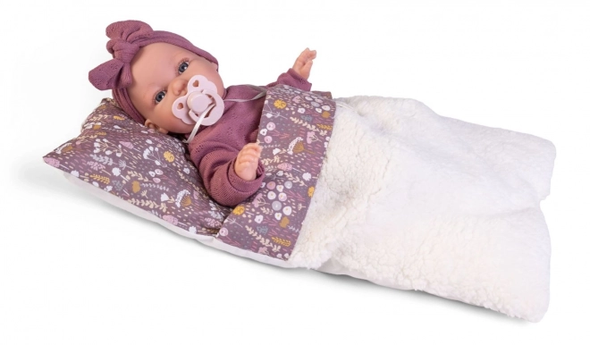 Antonio Juan 70356 TONETA - realistische babypop met geluiden en zacht stoffen lichaam - 34 cm