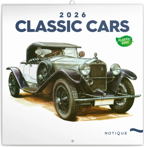 Notitiekalender Classic Cars - Václav Zapadlík, 2026