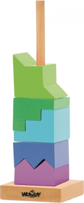 Kleurrijke stapeltoren