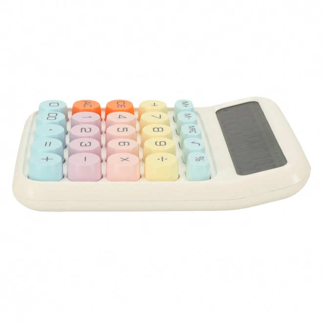 Ronde knoppen kantoorcalculator