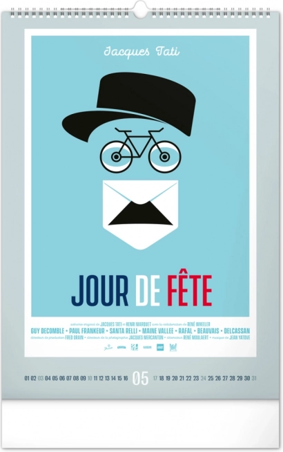 Wandkalender Alternatieve filmposters 2026