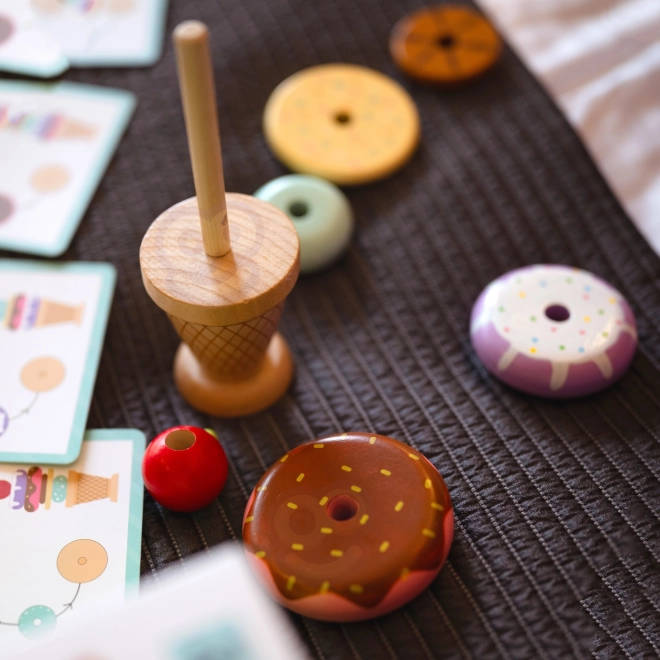 Woopie Green houten ijsjes montessori ijssalon