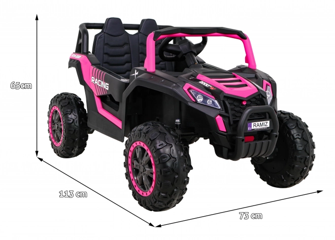 Buggy UTV 2000M raceauto met accu + MP3 geluiden lichten + afstandsbediening + langzame start
