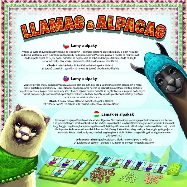 Lamy en Alpaca's Gezelschapsspel