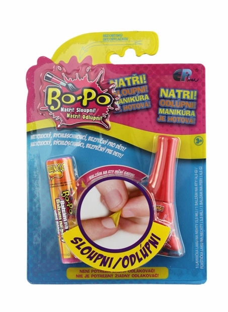 Set nagellak en lippenbalsem Bo-Po