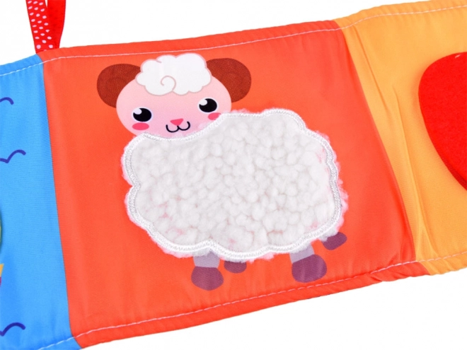 Vouwbare zintuiglijke boekje voor baby's