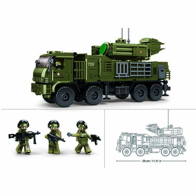 Bouwpakket Pantsir S1S op schaal 1:35