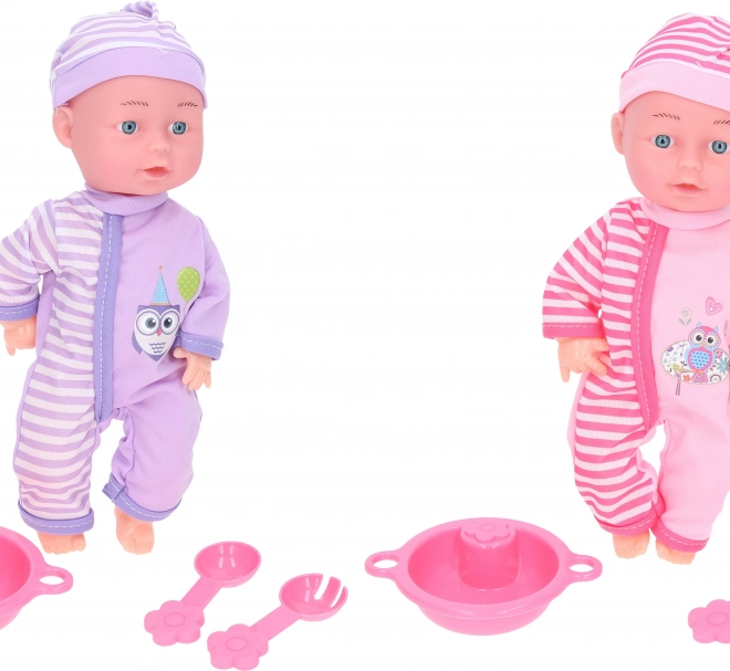 Baby met accessoires