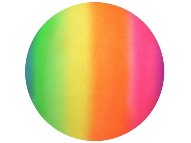 Rubberen regenboogbal voor kinderen 23 cm