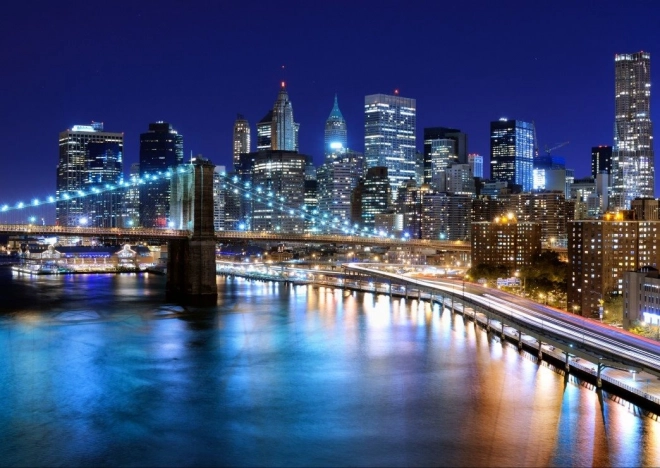 Puzzel Nachtelijk New York 2000 stukjes