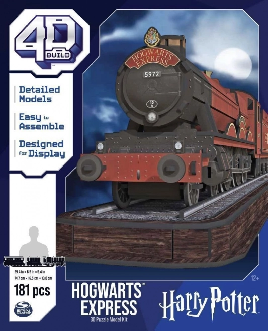 4D BUILD 3D-puzzel Harry Potter: Zweinstein Express 181 stukjes