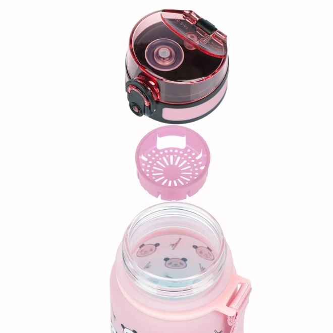 BAAGL Tritan Drinkfles Gradient Panda 350 ml