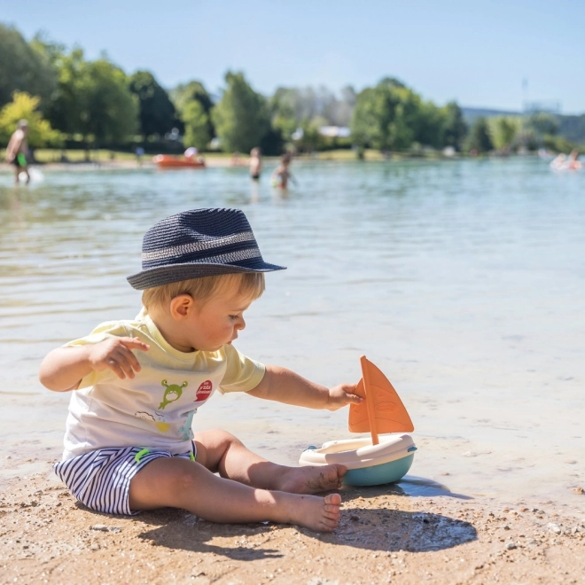 Smoby Little Green Bioplast Zeilboot voor Water