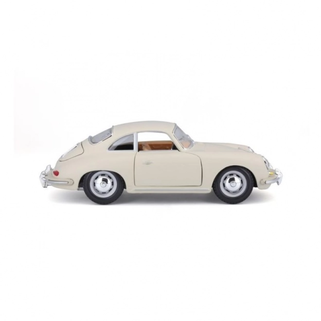 Bburago 1:24 Porsche 356B Coupé (1961) Ivoor