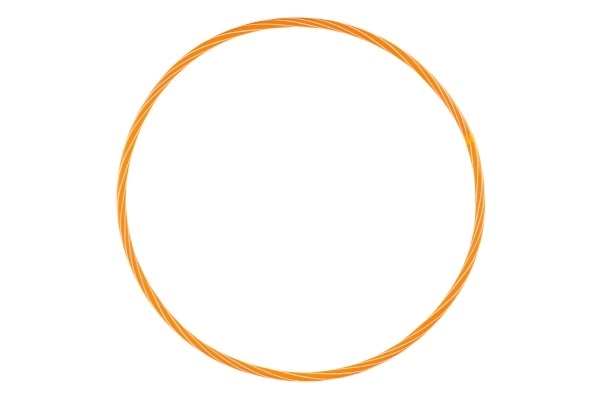 Hoepel Hula hop kunststof diameter 70cm