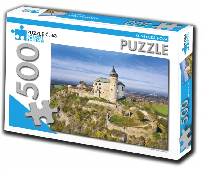 Puzzel Kunětická hora 500 stukjes – toeristische editie