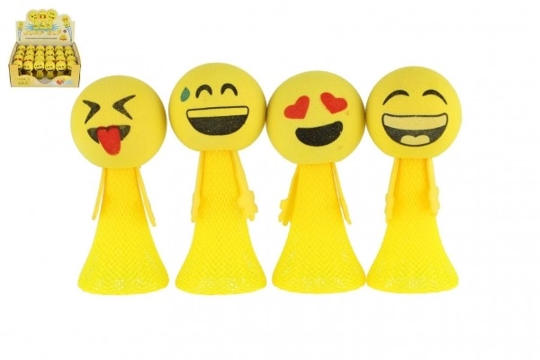 Vrolijke springbal smiley