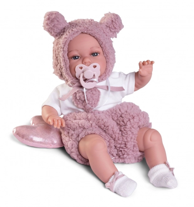Antonio Juan 70361 TONETA - realistische baby pop met speciale bewegingsfunctie en zacht stoffen lichaam - 34 cm