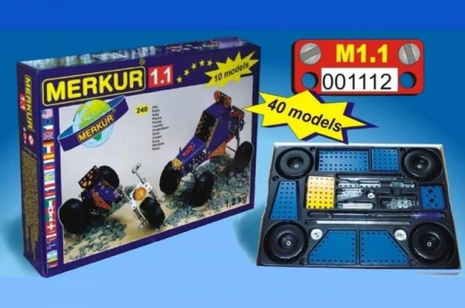 Merkur 1.1 Voertuigbouwpakket - 240 onderdelen
