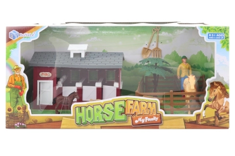 Stal voor paarden met accessoires