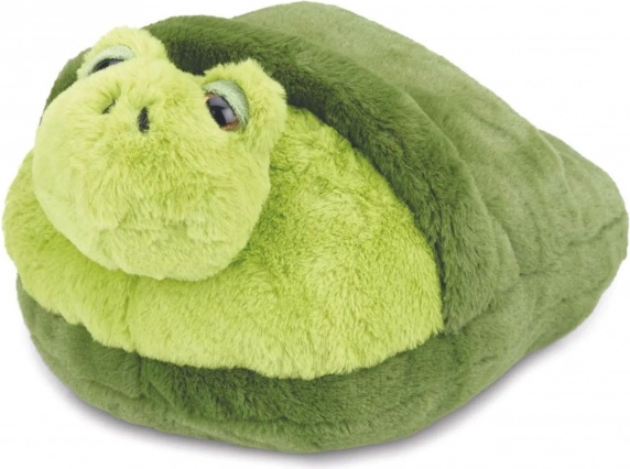 Cozy Noxxiez warme pluchen pantoffel schildpad