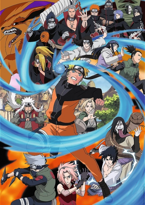 Puzzel Naruto Shippuden 1000 stukjes