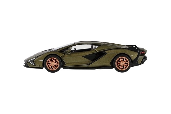 Auto Kinsmart Lamborghini Sián FKP 37 metaal/plastic 13cm mix kleuren