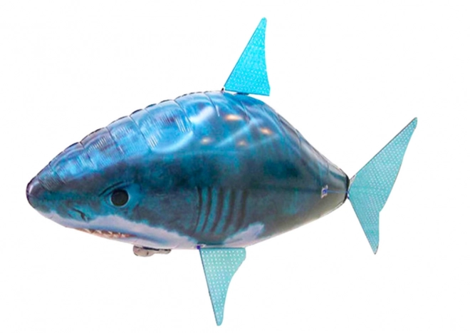 Afstandsbediende R/C blauwe haai vliegende ballon