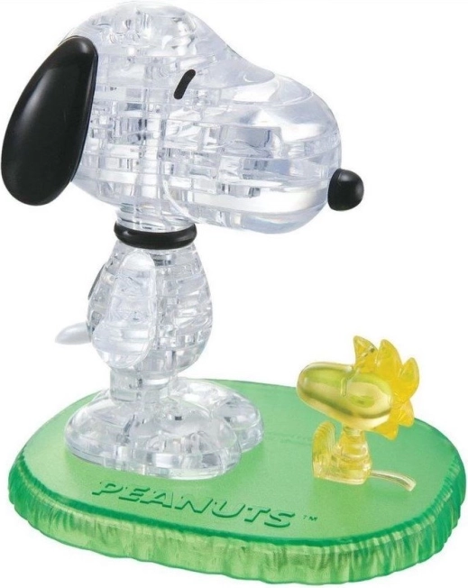 3D Crystal Puzzle Snoopy en Woodstock 41 stukjes