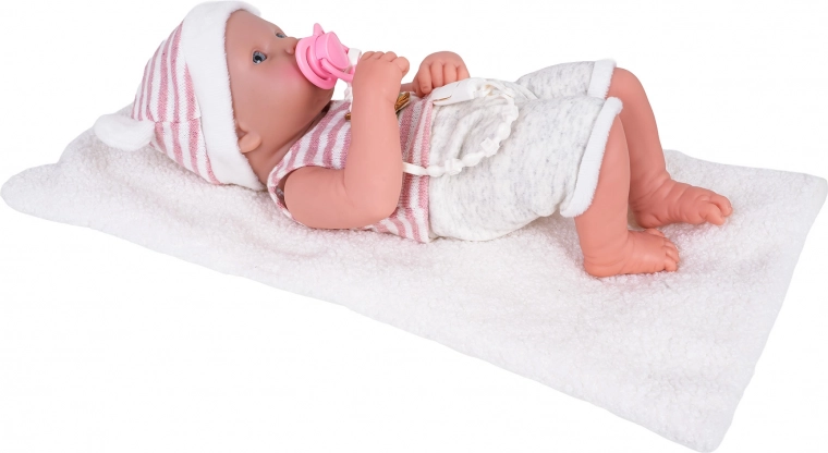 Fopspeen en zachte deken in de set