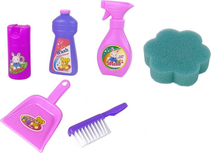 Complete set voor schoonmaakspel